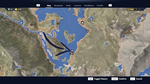 Golden Ridge Reserve Coin #18: Taylor’s Tackles Token map location.