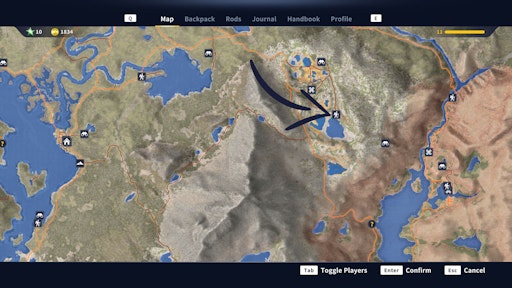 Golden Ridge Reserve Coin #19: Clayton Johnson Commemorative Dollar map location.