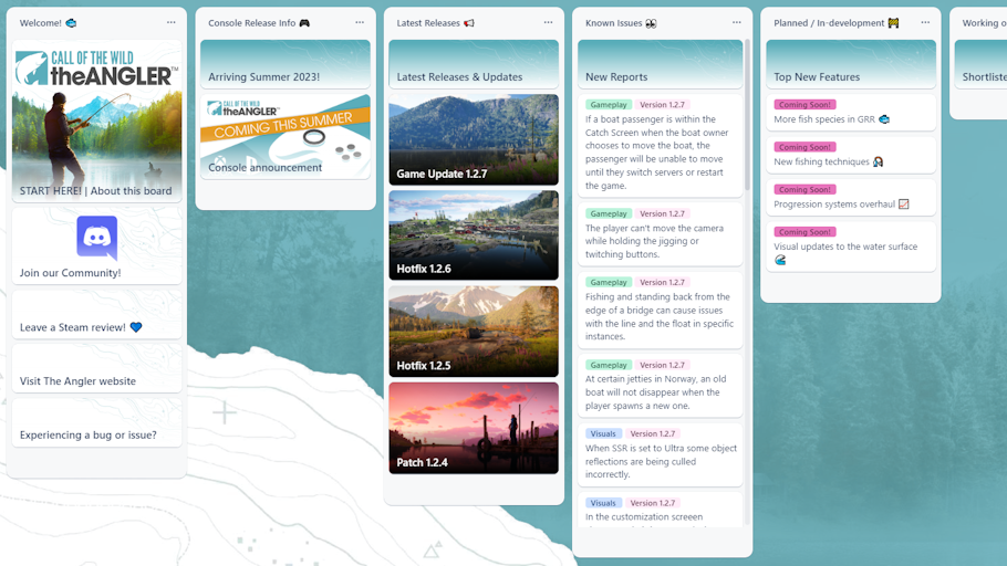 The Angler Community Tracker