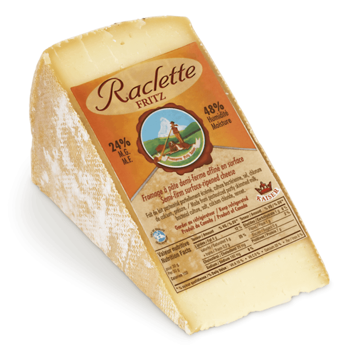 1 Tranche Fromage Raclette Calorie Raclette Fritz | Fromages d'ici