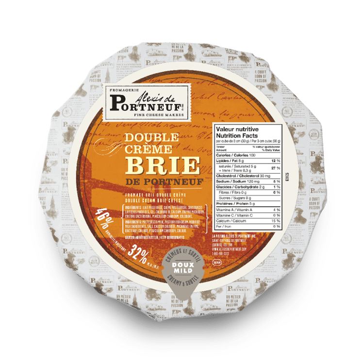 Brie Double Crème de Portneuf Fromages d'ici