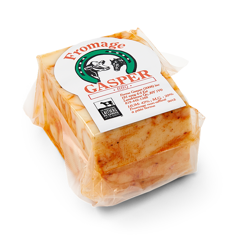 Fromage Gasper au BBQ Fromages d'ici