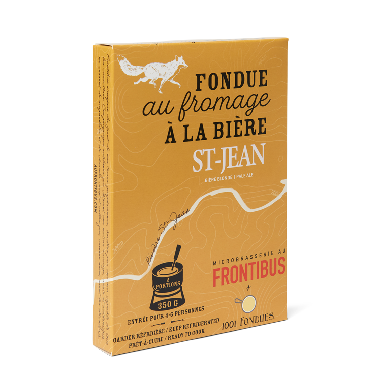 Fondue à la Bière StJean Fromages d'ici Fromages d'ici