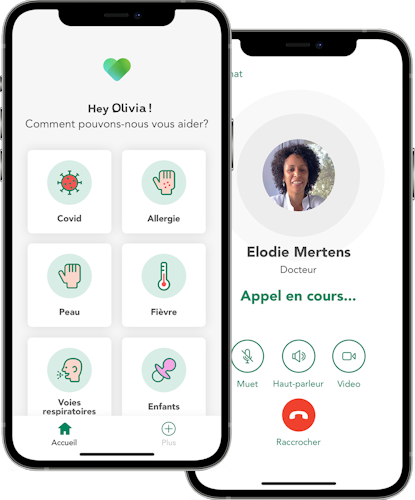 Capture d'écran de l'application Doktr