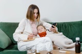 Enfant malade en voyage