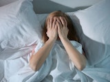 Femme qui fait une insomnie