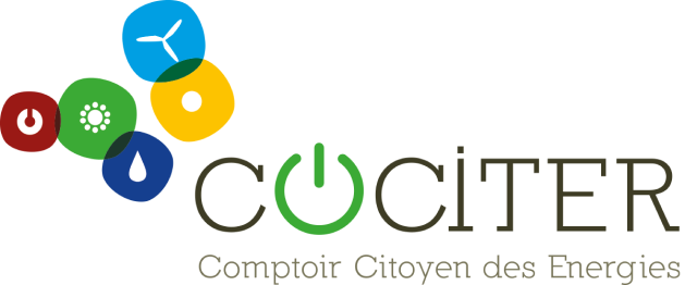 Logo du fournisseur d'énergie verte et citoyen en Wallonie, Cociter
