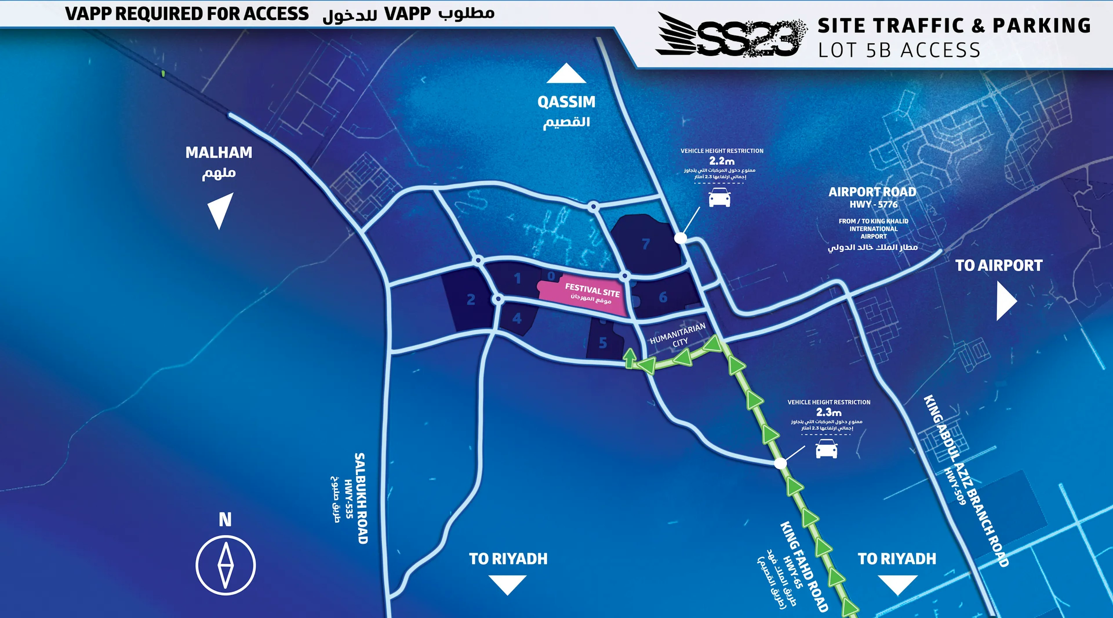 SS23 event rout map - MDLBEAST