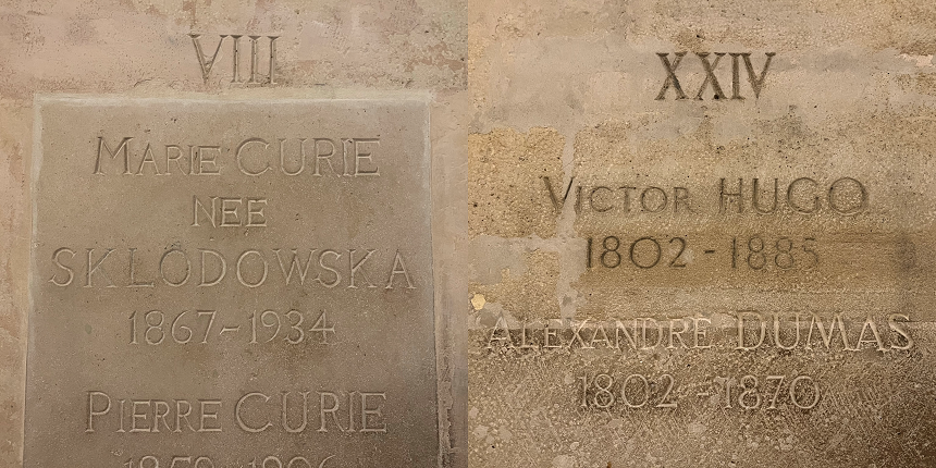 inside of the Panthéon
