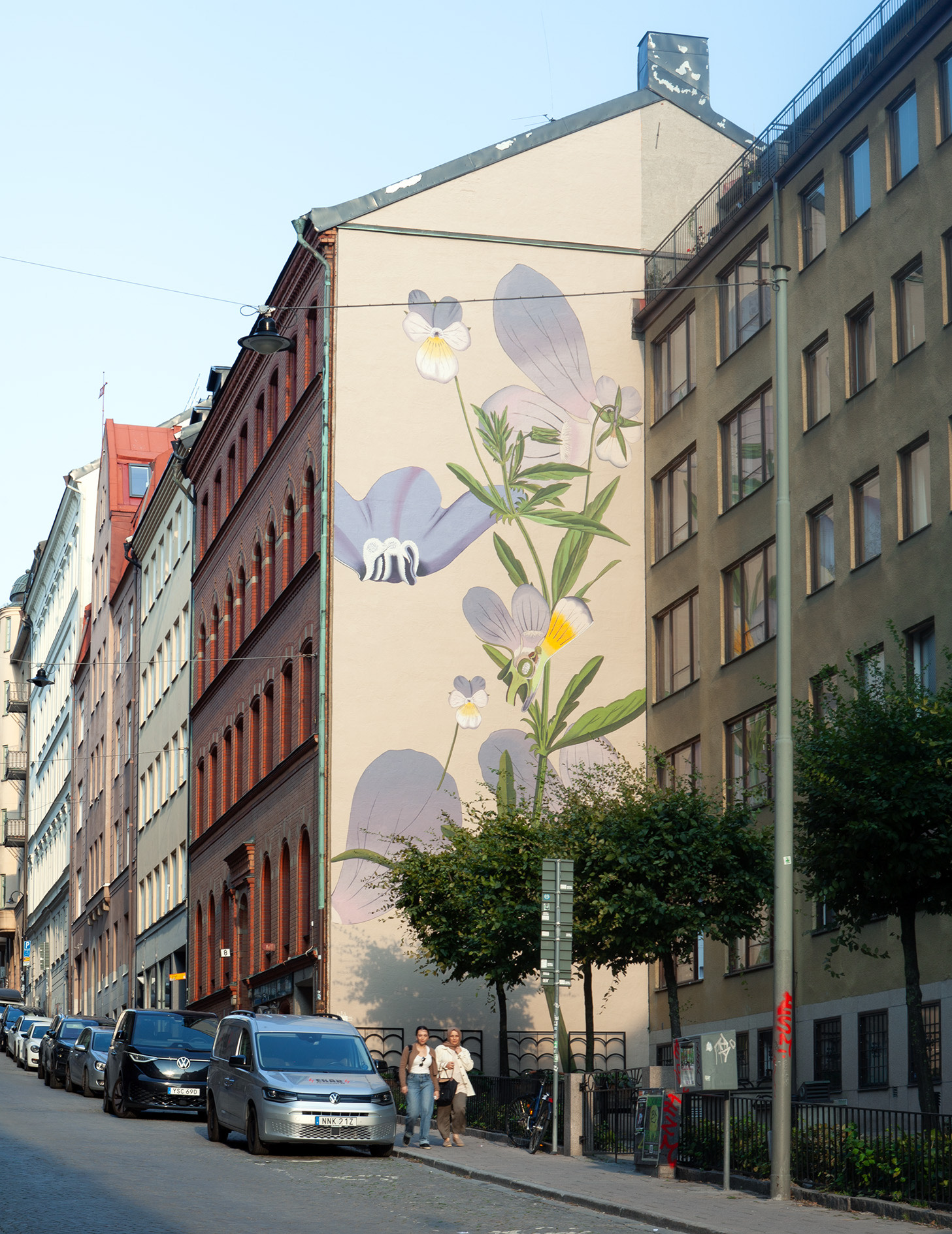 Mural – Commissioned by Stockholm Konst, Svartensgatan 8