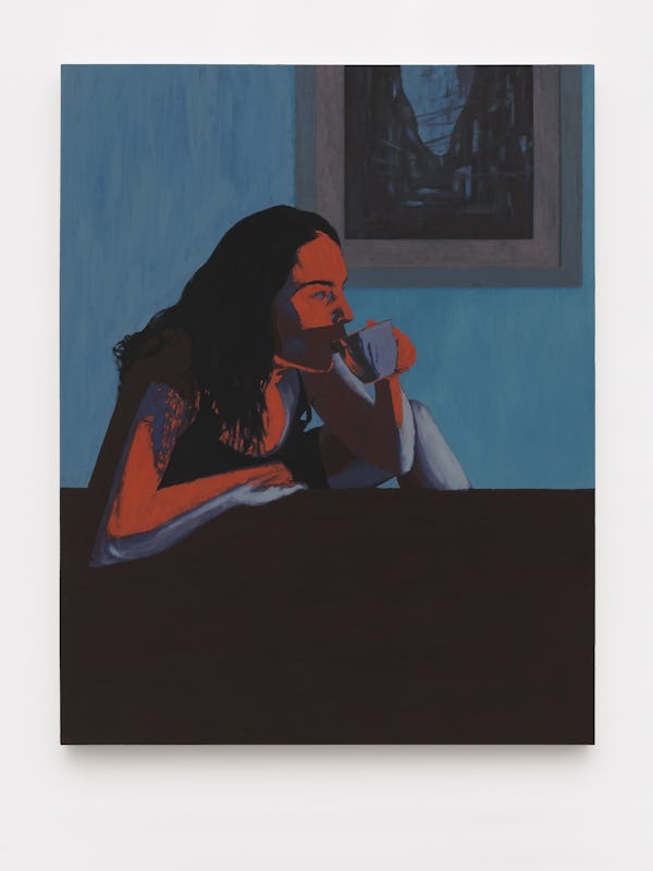 Oil on panel, 98 x 77 cm