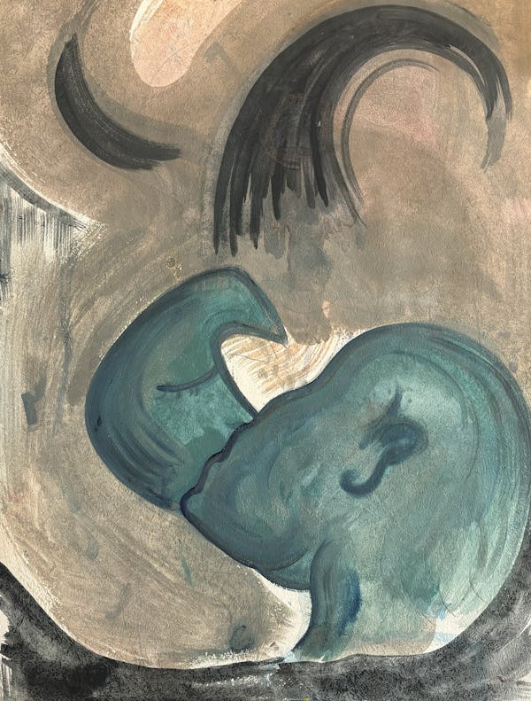 Gouache on paper 68 x 52 cm