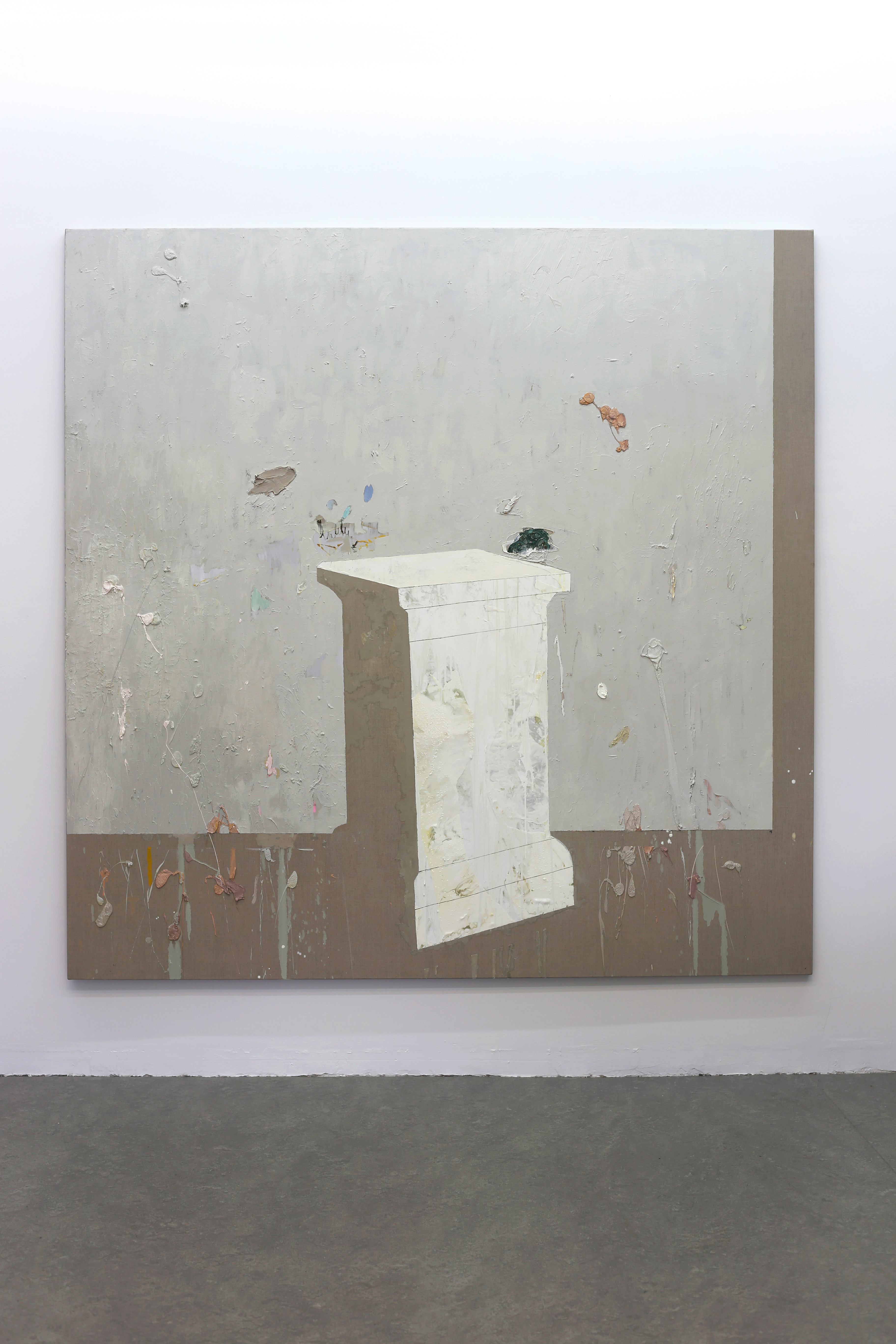 Oil on panel, 180 x 180 cm