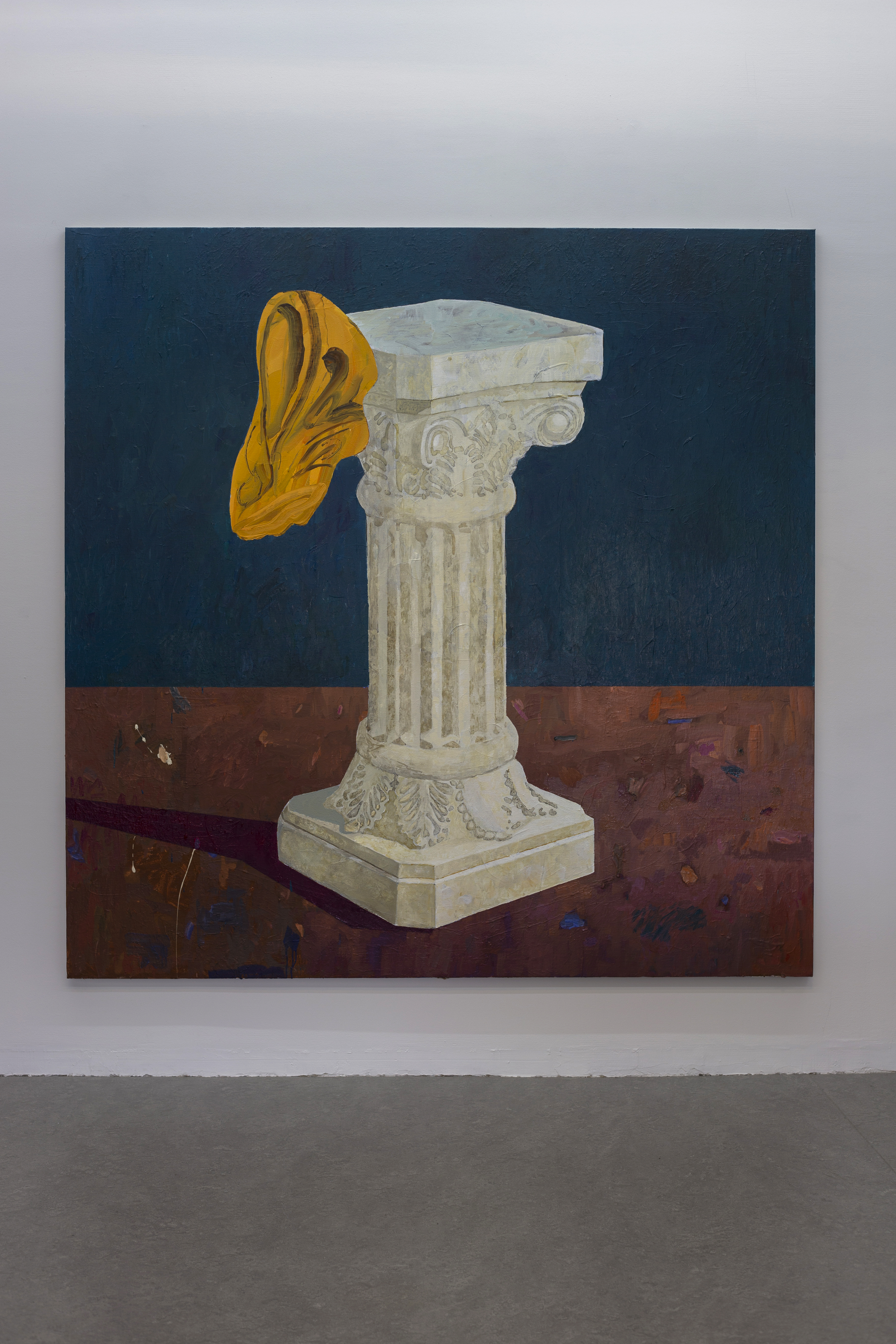 Oil on panel, 180 x 180 cm