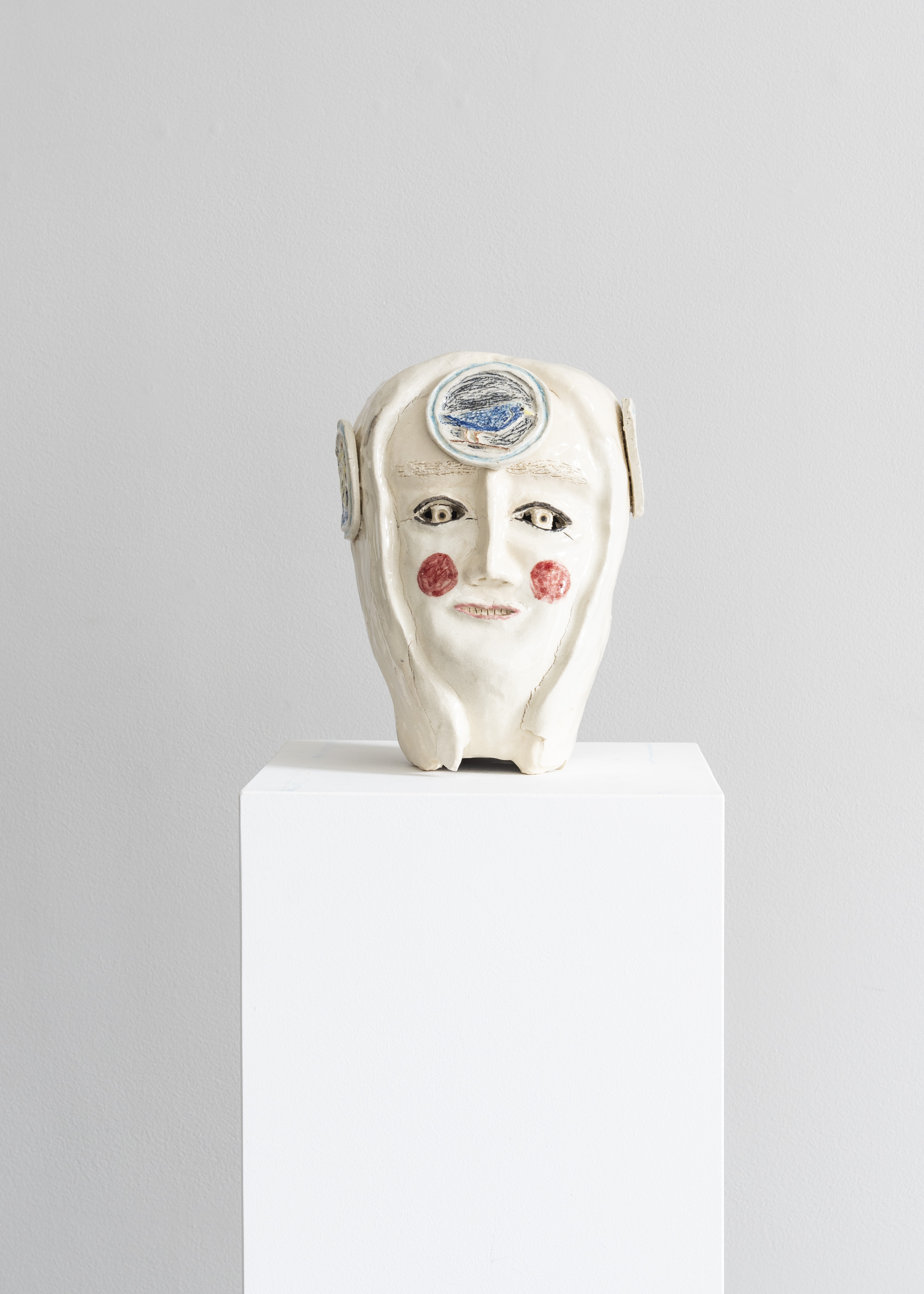 Glaze on stoneware, 28 x 22 cm