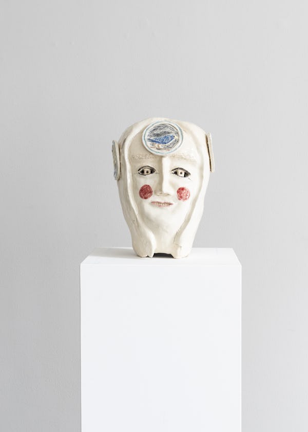 Glaze on stoneware, 28 x 22 cm
