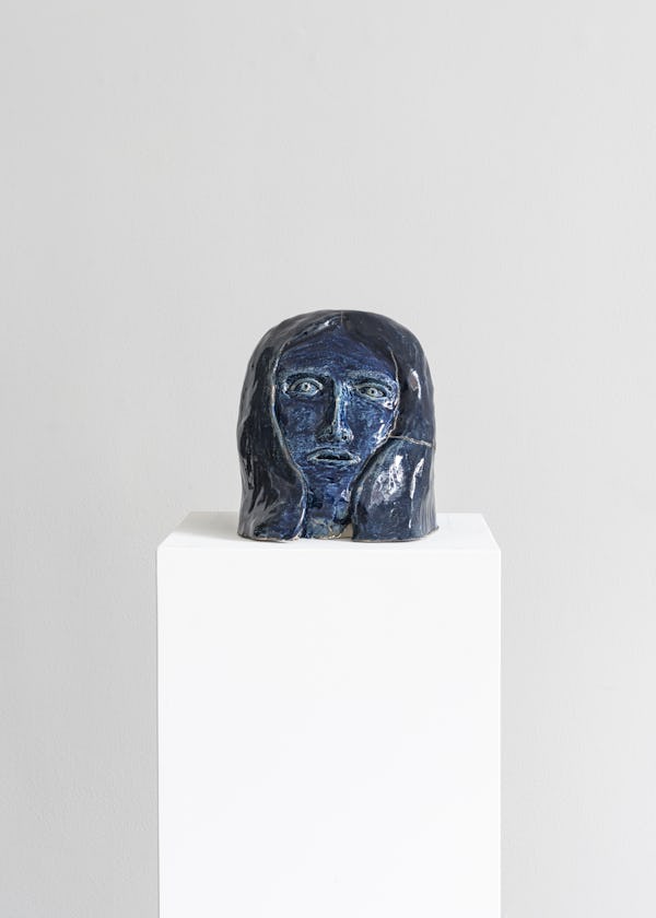 Glaze on stoneware, 25 x 18 cm