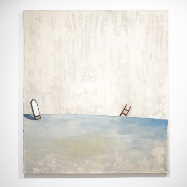 Oil and acrylic on canvas, 186 x 164 cm