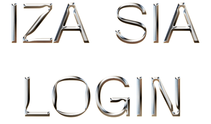 Iza Sia Login chrome headline