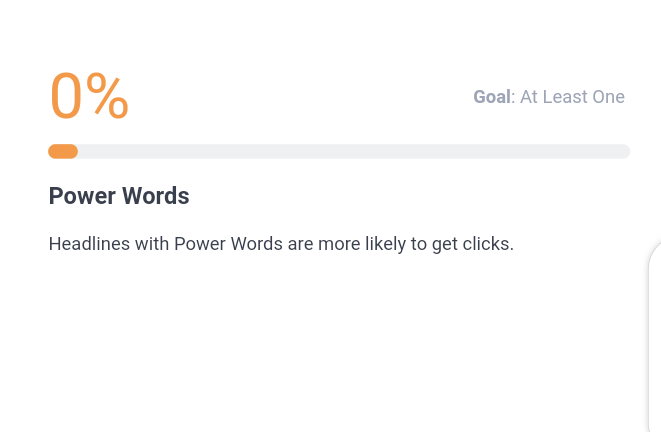 power word score from MonsterInsight