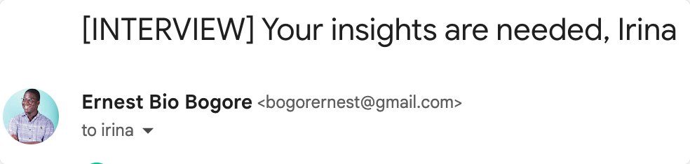 great sales email subject line at work