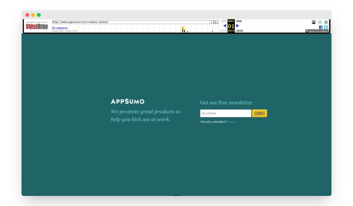 email marketing strategy: AppSumo creates campaigns to boost click through rate
