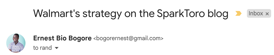 effective cold email subject line