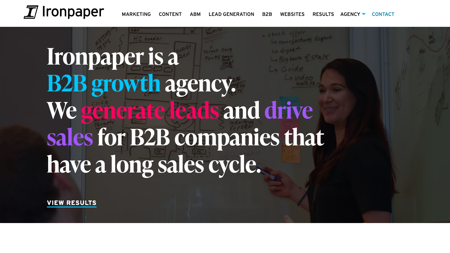 Ironpapper B2B growth agency
