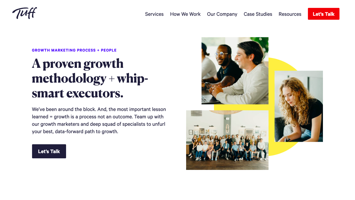 TuffGrowth: growth marketing agency