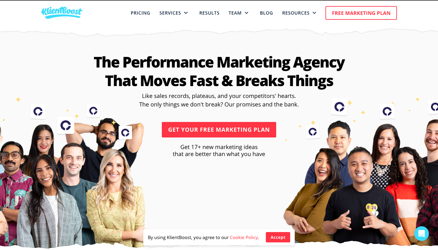 KlientBoost performance marketing agency