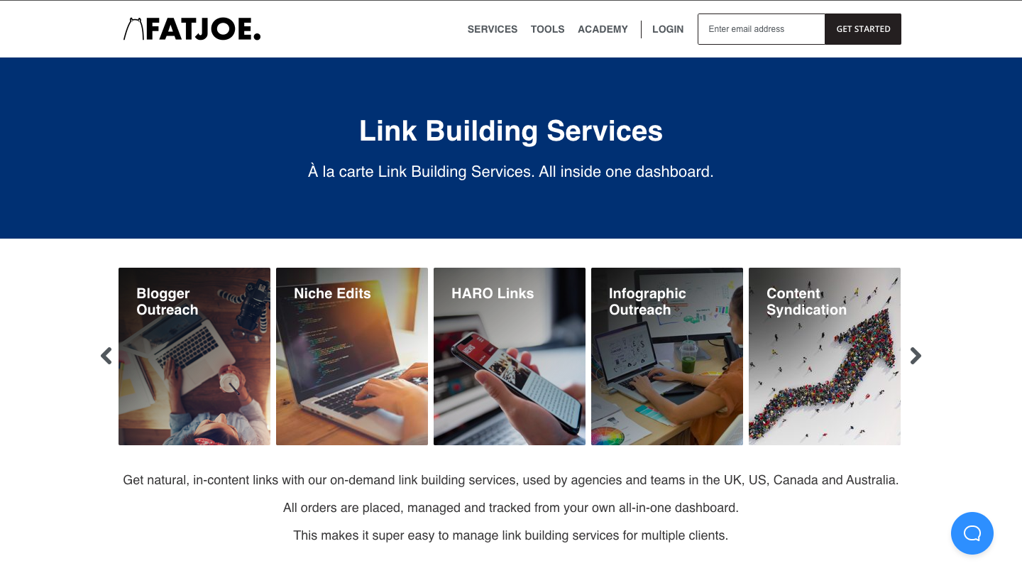 FatJoe link-building services