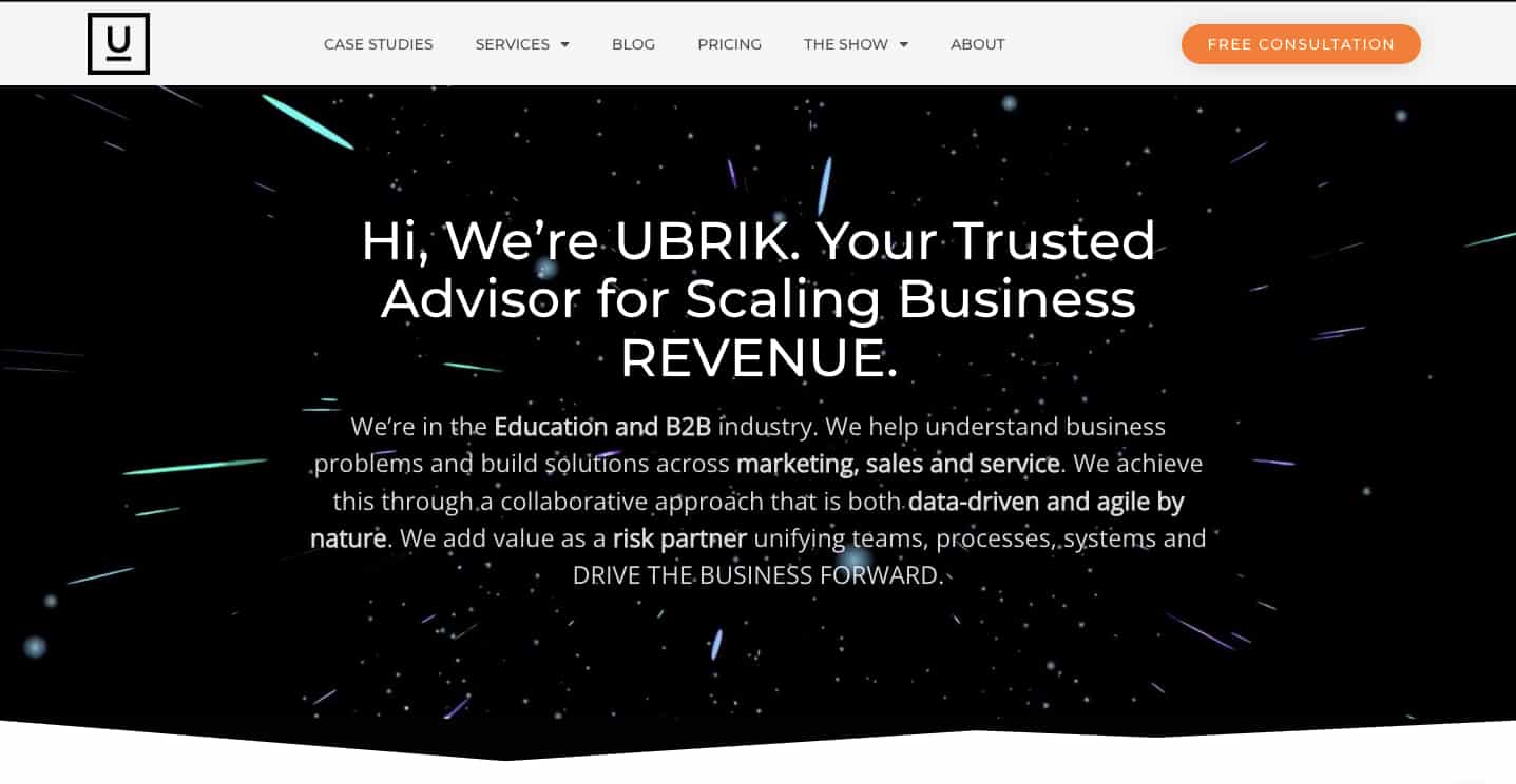 Ubrik Media Dubai-based digital marketing agency