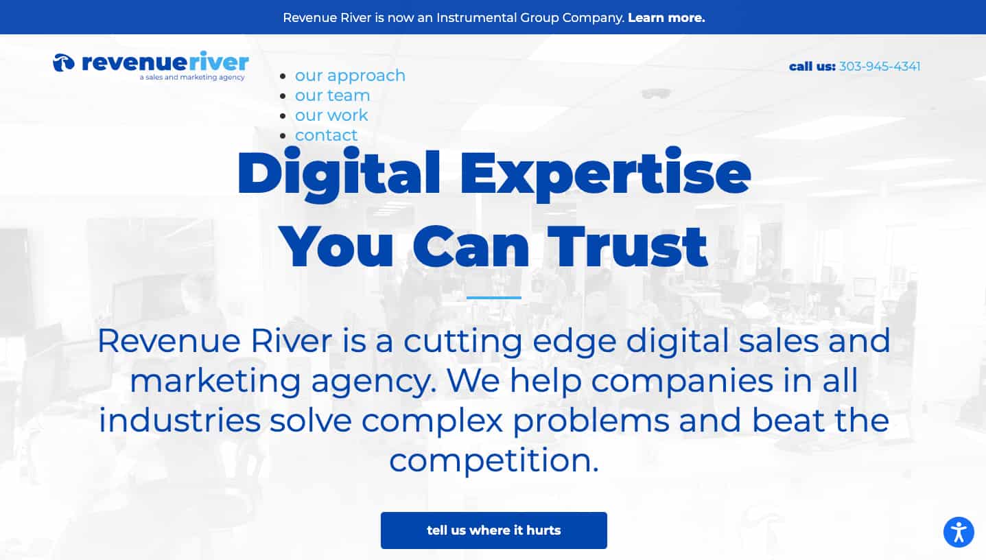 revenue river digital sales and marketing agency