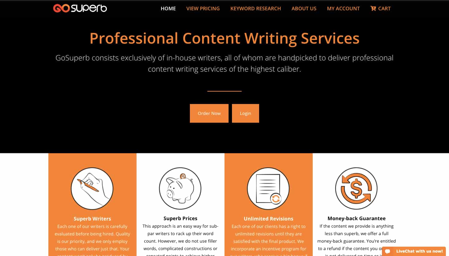 gosuperb professional email marketing and content writing service