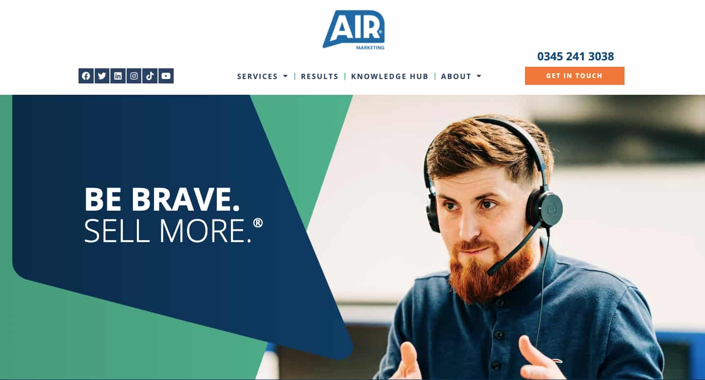 Air Marketing uk lead generation agency