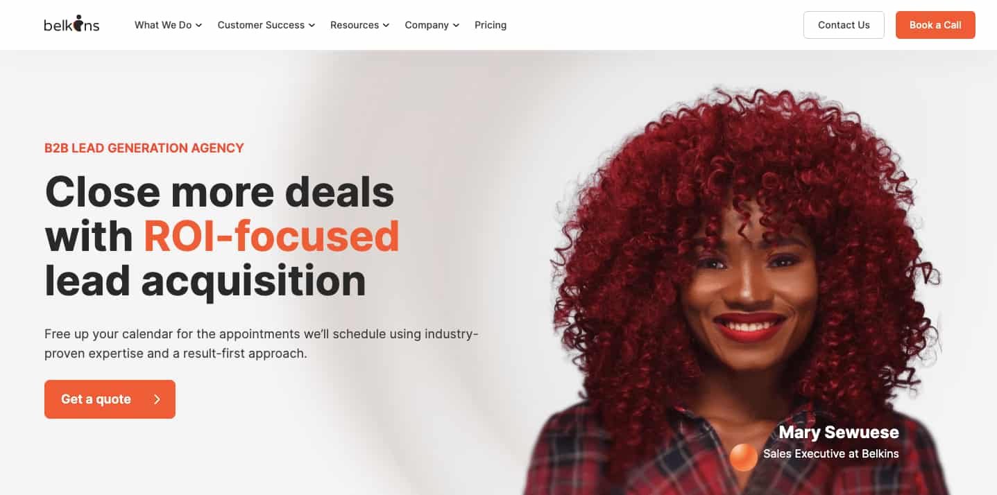 Belkins.io — lead generation and sales outsourcing company