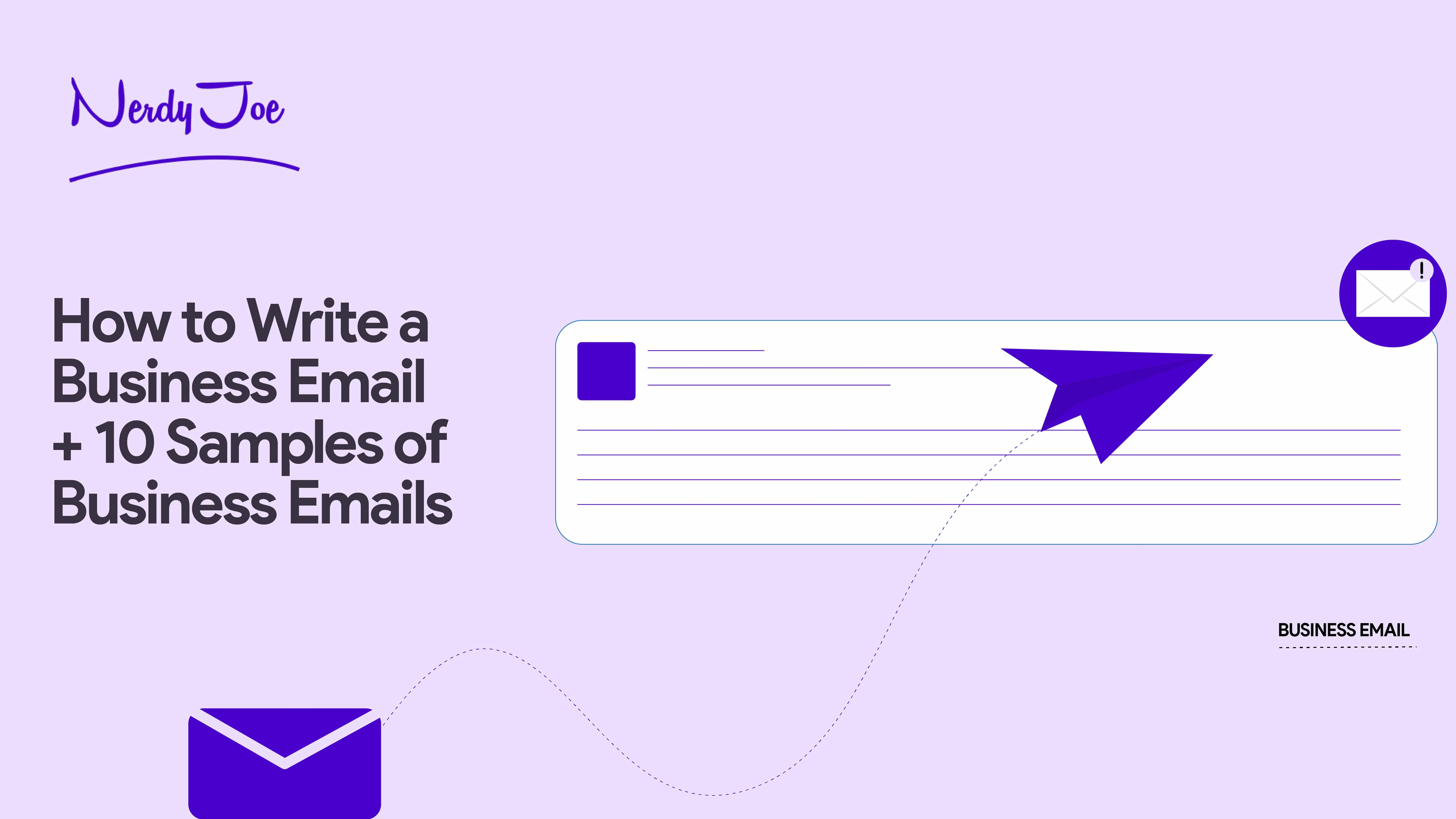 How to Write a Business Email With 10 Samples