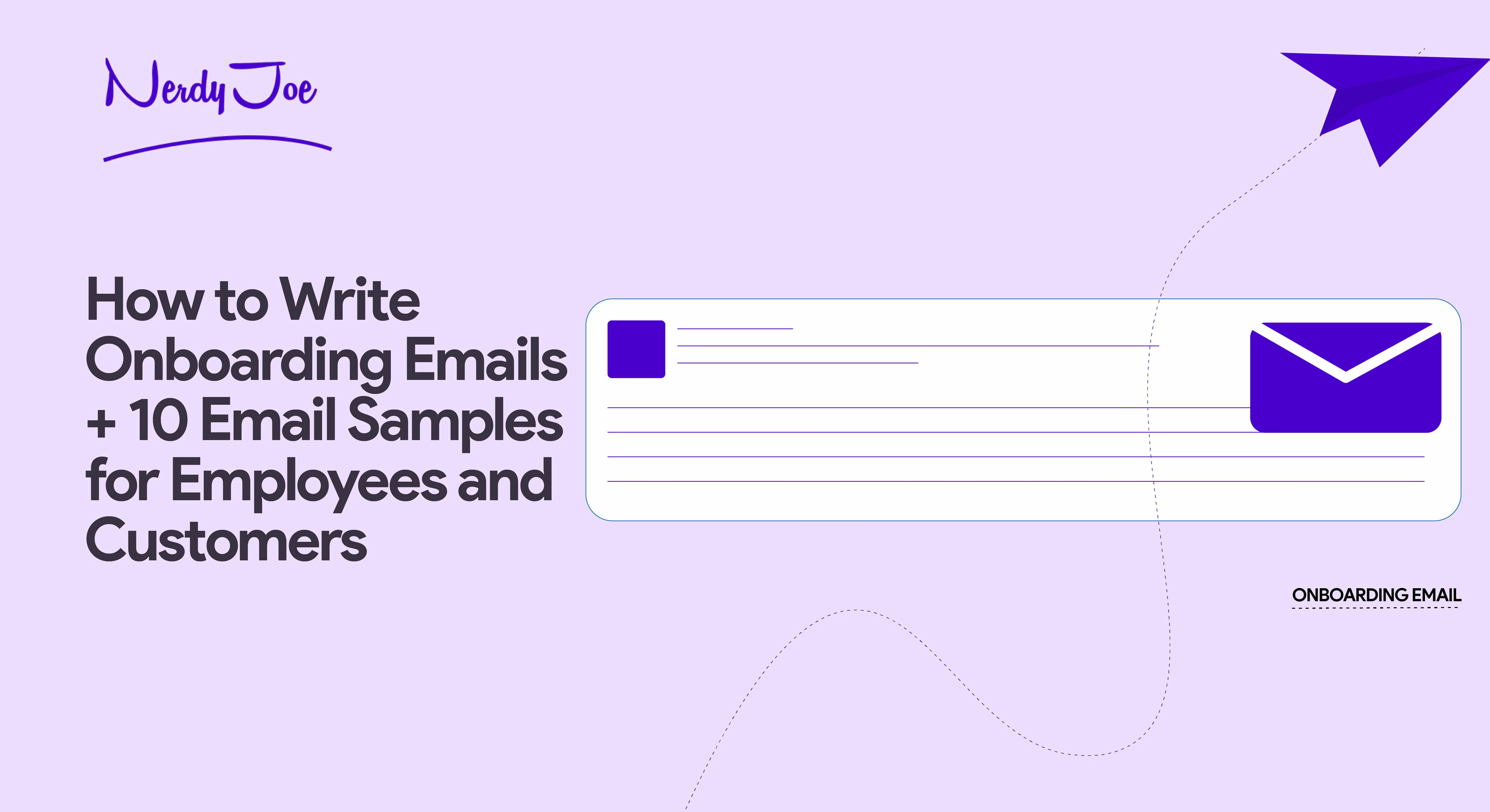 How to Write Onboarding Emails With 6 Email Samples