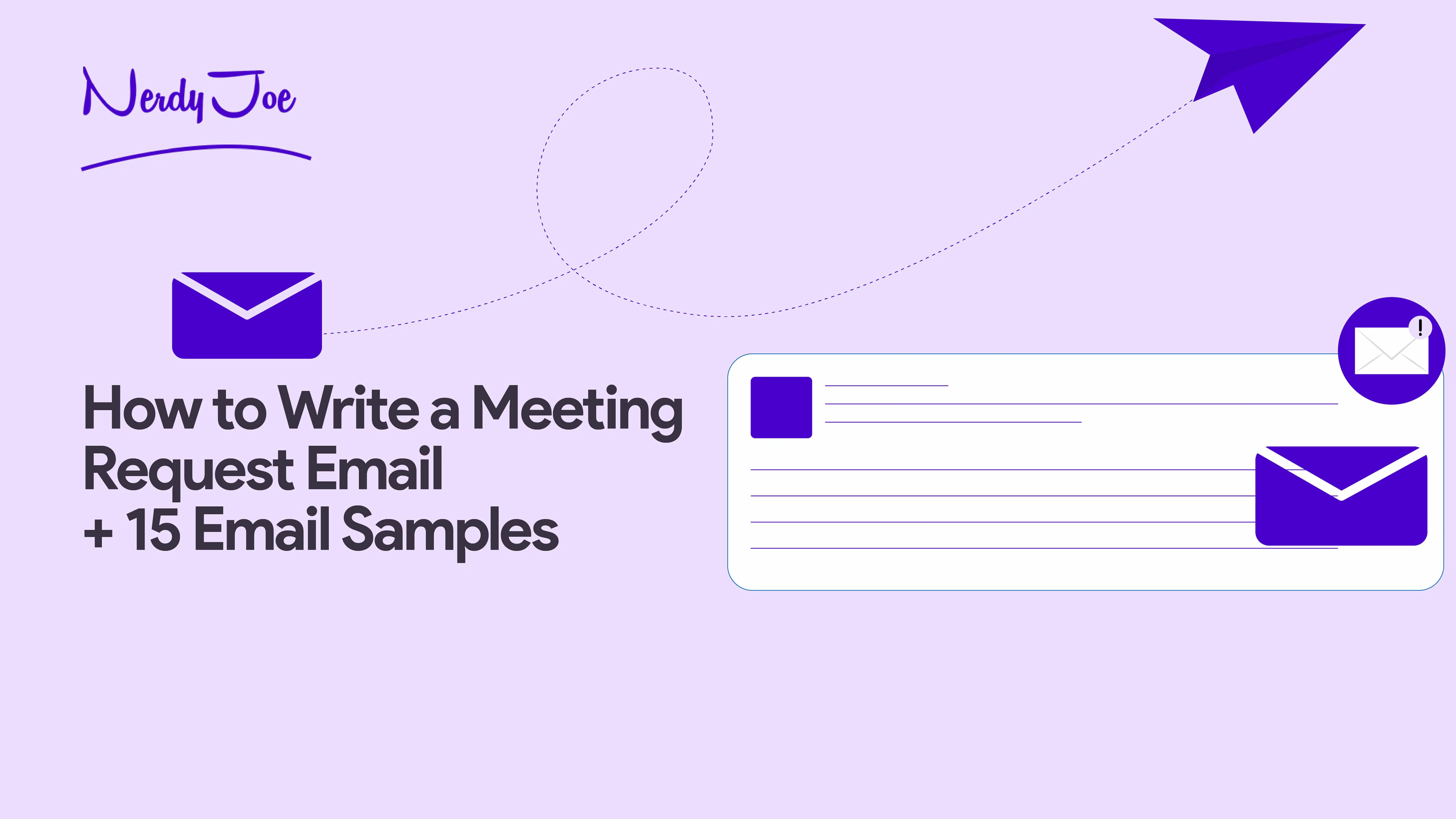 How to Write a Meeting Request Email With 12 Email Samples
