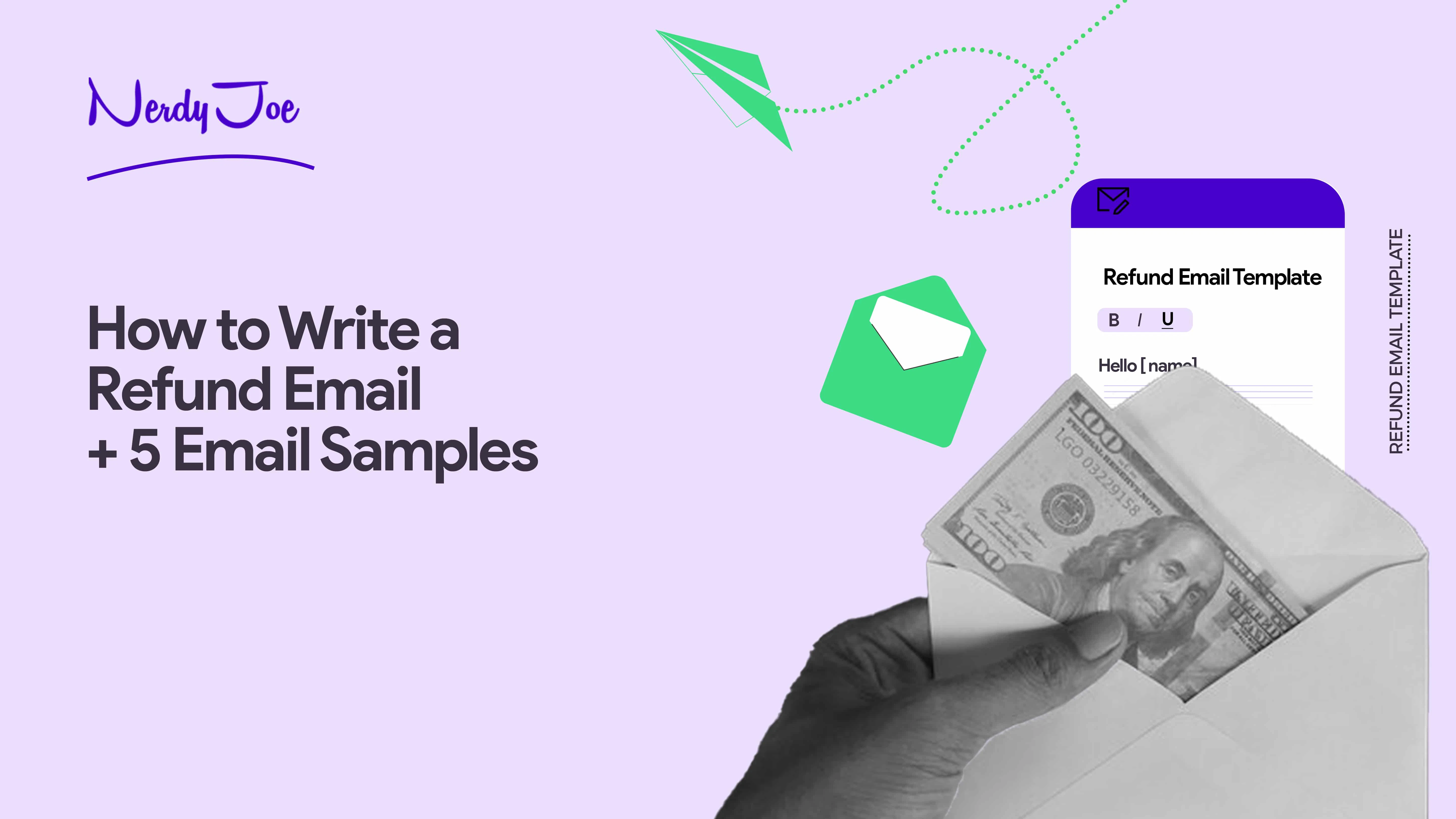 How to Write a Refund Email With 5 Templates From Experts