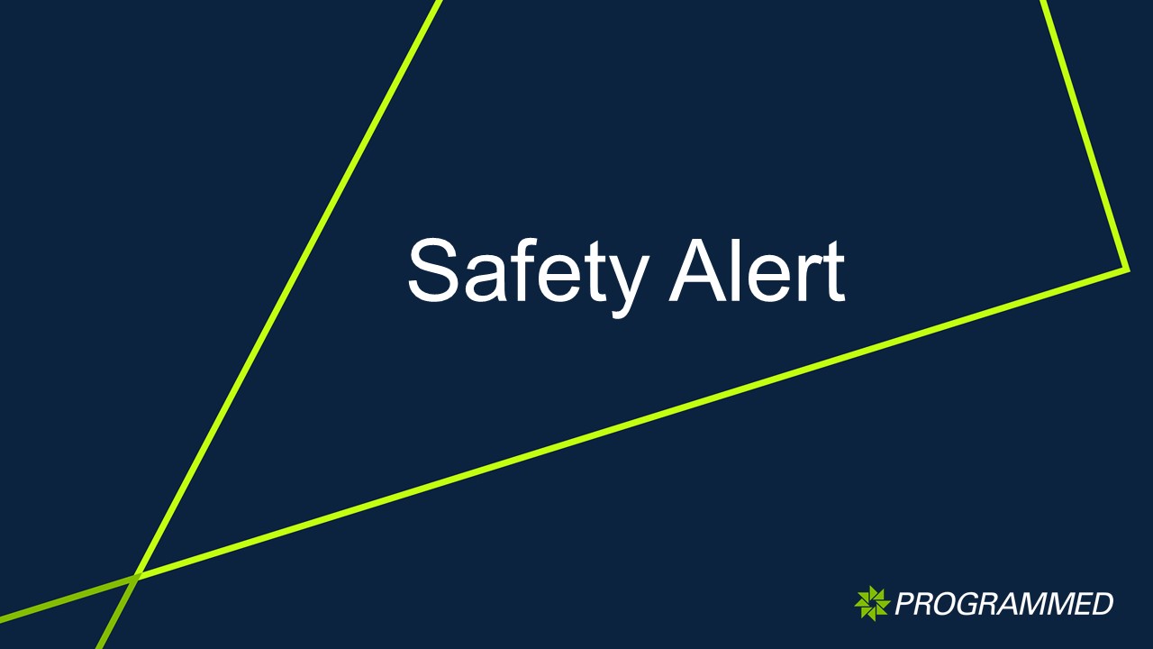Untrained worker in confined space