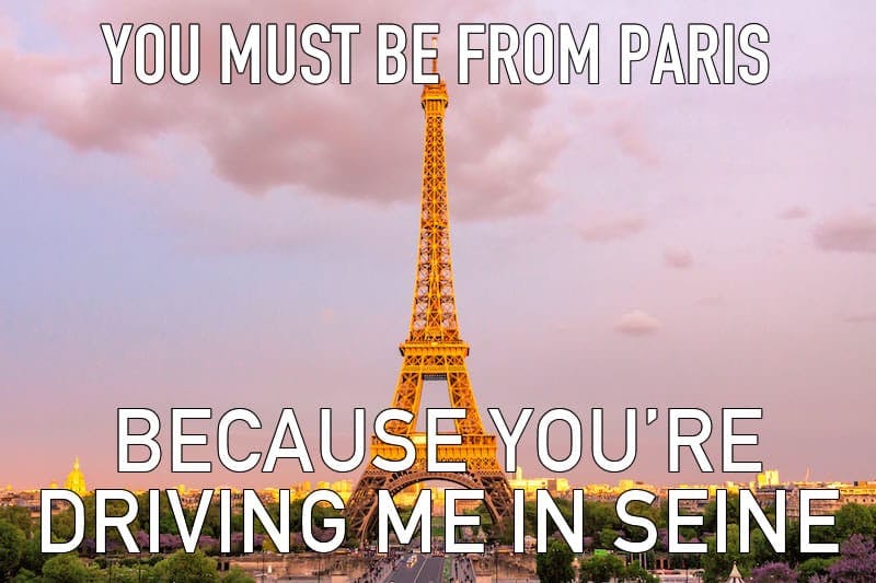 Cheesy Pick Up Lines for Travellers 59 Lines