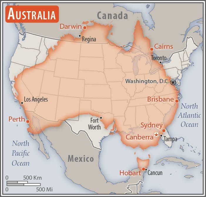 interesting facts about australia
