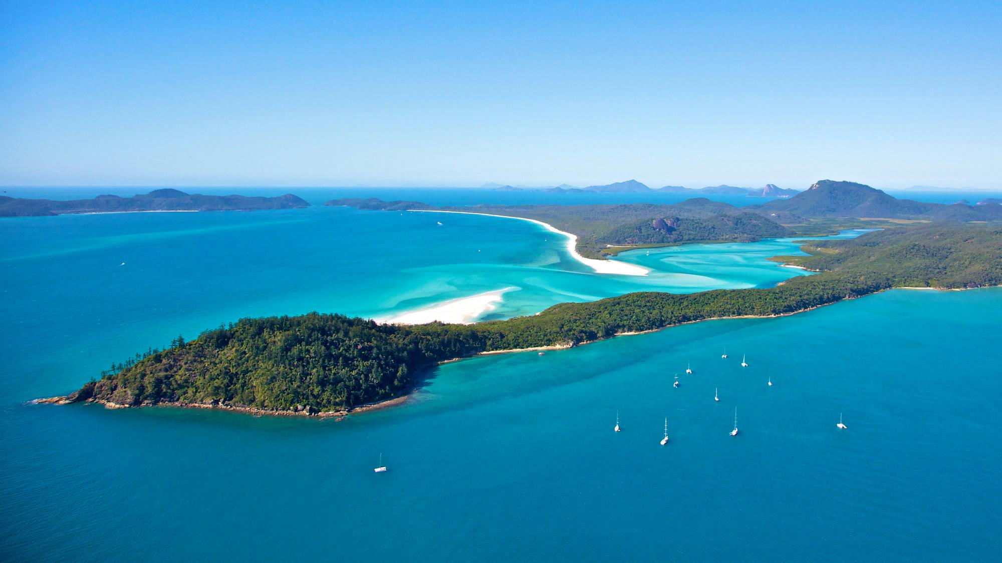 hill inlet whitsunday islands of australia