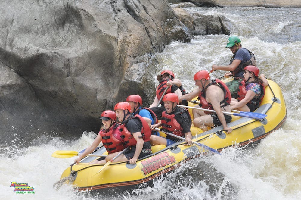 raging thunder river rafting east coast experiences