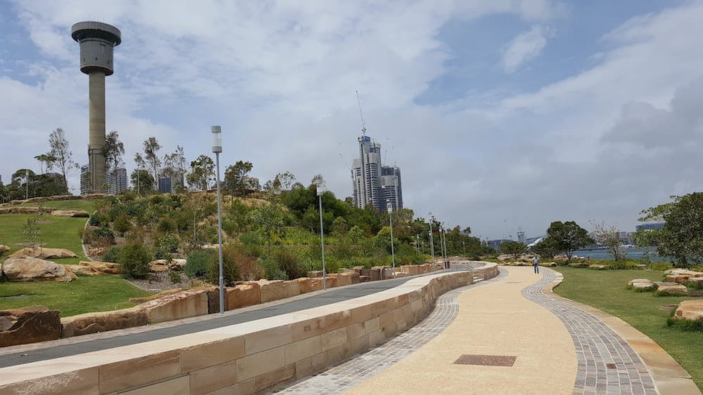 places to see in sydney - barangaroo reserve