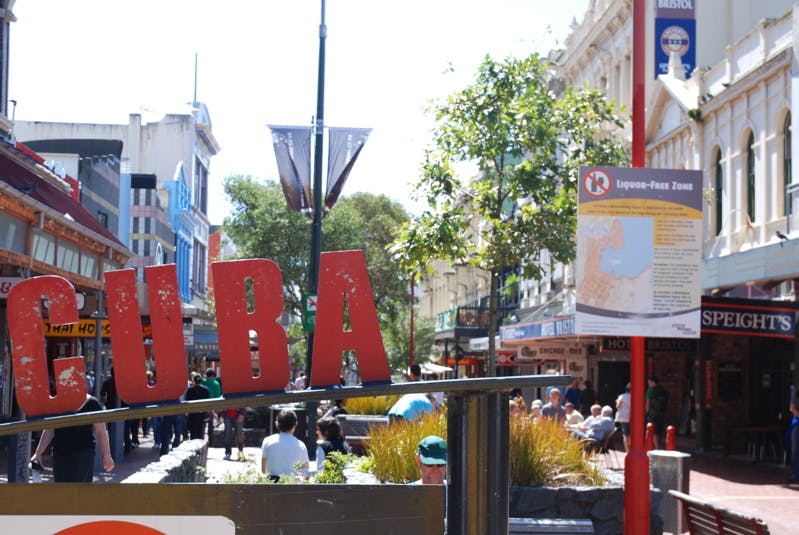 cuba street wellington free things to do