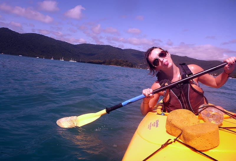 airlie beach activities  salty dog sea kayaking