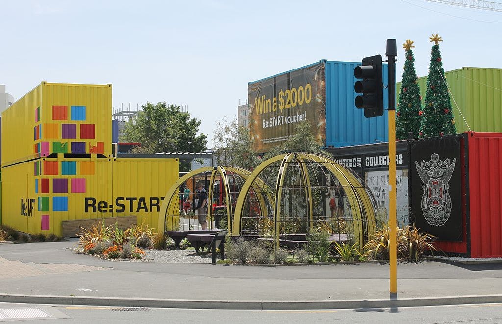 restart mall christchurch