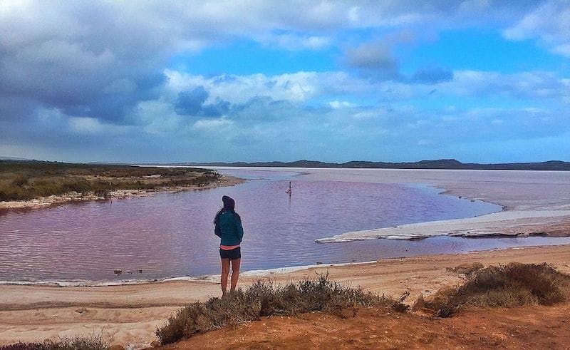 pink lake port gregory